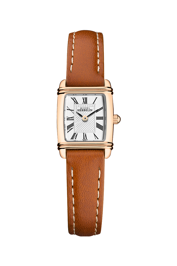 Art Deco Ladies Quartz 17438/PR08GO Tonneau Rose Gold